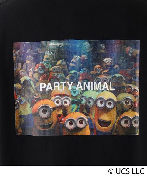 MINIONS（ミニオンズ）の「◆MINION ミニオン / バックプリント  コットン半袖Tシャツ（Tシャツ/カットソー・メンズ・アイボリー/ブラック/ベージュ・02/03/04）」の15枚目の写真
