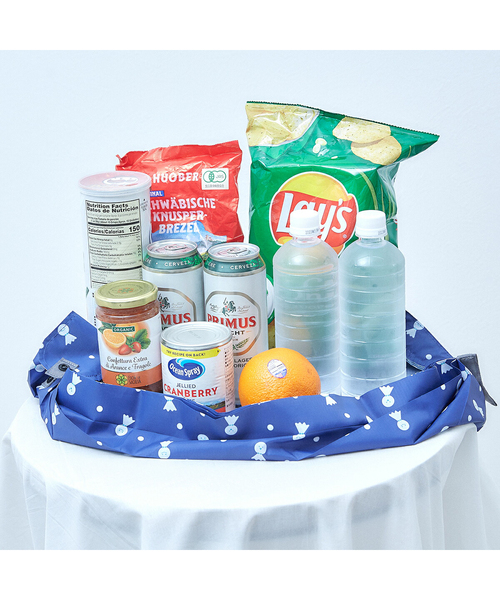 Shupatto(シュパット)の「【限定】マーナ MARNA Shupatto×クロスプラス コンパクトバッグ M エコバッグ ポケッタブル オリジナル シュパット(エコバッグ/サブバッグ・レディース・ホワイト/ライトグレー/オレンジ/ネイビー・M)」の18枚目の写真