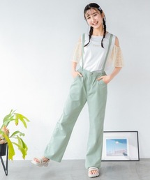 repipi armario | バックレースアップサスツキパンツ2(デニムパンツ)