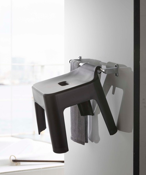 tower（タワー）の「tower（タワー）引っ掛け風呂椅子（バス/トイレグッズ・レディース・ホワイト/ブラック・ONE SIZE）」の19枚目の写真