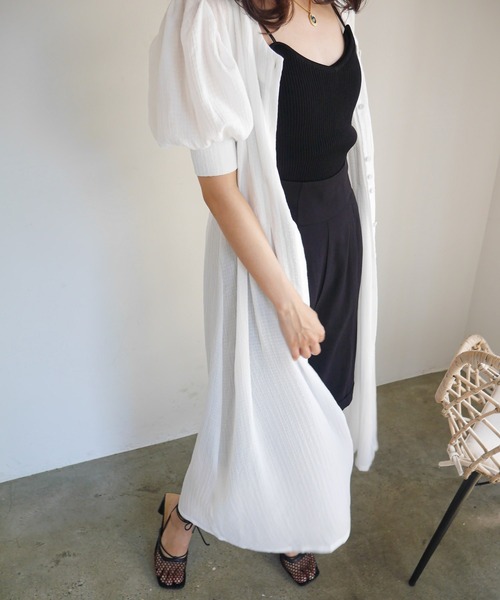 LADYMADE(レディメイド)の「ウエストタックパワショルワンピース(ワンピース・レディース・オフホワイト/イエロー/その他1・FREE)」の11枚目の写真