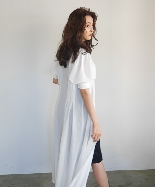 LADYMADE(レディメイド)の「ウエストタックパワショルワンピース(ワンピース・レディース・オフホワイト/イエロー/その他1・FREE)」の12枚目の写真