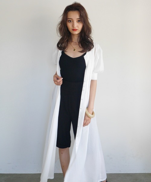 LADYMADE(レディメイド)の「ウエストタックパワショルワンピース(ワンピース・レディース・オフホワイト/イエロー/その他1・FREE)」の15枚目の写真