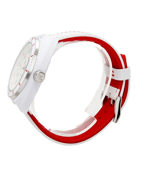 adidas Originals(アディダスオリジナルス)の「ユニセックス アディダス 時計 スタンスミス adidas STAN SMITH ADH2933(アナログ腕時計・レディース・レッド・ONE SIZE)」の6枚目の写真