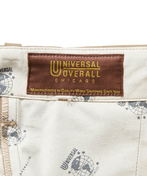 UNIVERSAL OVERALL（ユニバーサルオーバーオール）の「【UNIVERSAL OVERALL 別注】HAND PAINT WIDE TROUSERS（チノパンツ・メンズ・ベージュ/カーキ・S/L/M/XL）」の16枚目の写真