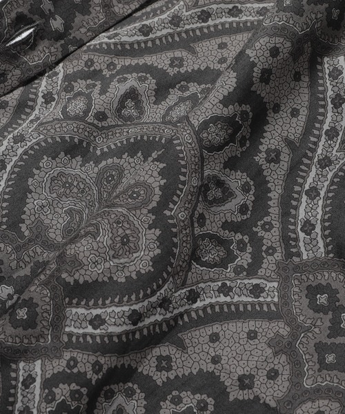 MEN'S BIGI（メンズビギ）の「《archives》ペイズリー柄バンドカラーシャツ　made in japan（シャツ/ブラウス・メンズ・グレー系その他/ブラウン系その他・01/02/03）」の14枚目の写真