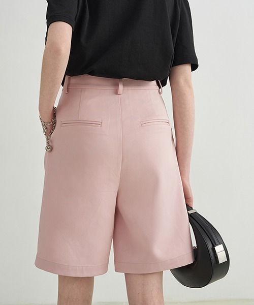 Fano Studios(ファノ ストゥディオズ)の「【Fano Studios】high waist color suit shorts FX21K114(その他パンツ・レディース・ピンク・M/L/S)」の6枚目の写真