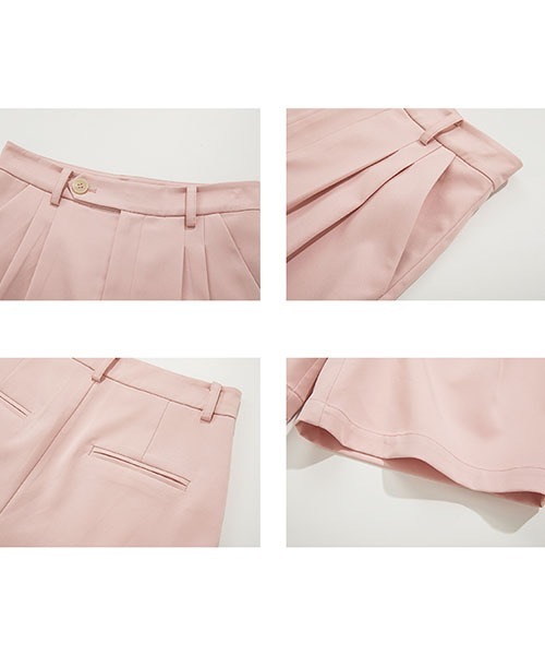 Fano Studios(ファノ ストゥディオズ)の「【Fano Studios】high waist color suit shorts FX21K114(その他パンツ・レディース・ピンク・M/L/S)」の10枚目の写真