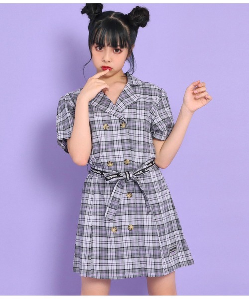 セール チェックシャツワンピース ワンピース Anap Girl アナップガール のファッション通販 Zozotown