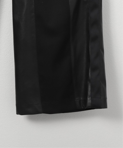 AVALONE(アヴァロン)の「【AVALONE / アヴァロン】SYNTHETIC LEATHER MIX TP PANTS(スラックス・メンズ・ブラック・2)」の14枚目の写真