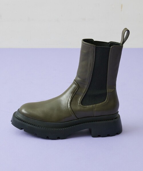 INella（イネラ）の「【INella(イネラ)】チェルシーミドルブーツ（ブーツ・レディース・ブラック/カーキ/アイボリー・1/2）」の20枚目の写真