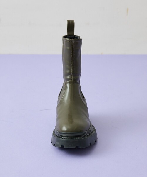 INella（イネラ）の「【INella(イネラ)】チェルシーミドルブーツ（ブーツ・レディース・ブラック/カーキ/アイボリー・1/2）」の6枚目の写真