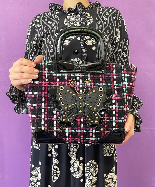 バタフライデコ ショルダーバック ✨美品✨ ANNA SUI アナスイ