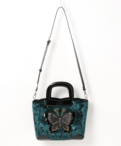 バタフライデコ ショルダーバック ✨美品✨ ANNA SUI アナスイ