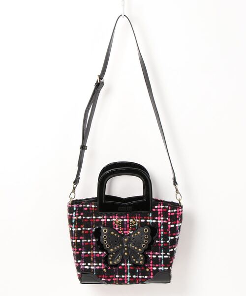 バタフライデコ ショルダーバック ✨美品✨ ANNA SUI アナスイ