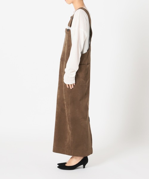JOURNAL STANDARD relume（ジャーナルスタンダード　レリューム）の「フェイクスウェードジャンパースカート◆（ジャンパースカート・レディース・ブラウン・38/36）」の12枚目の写真