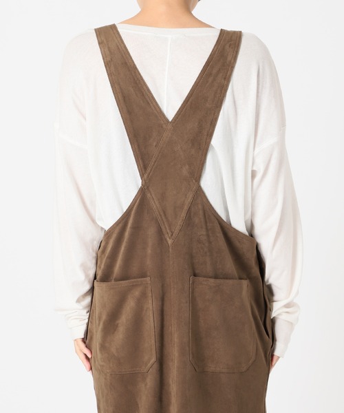 JOURNAL STANDARD relume（ジャーナルスタンダード　レリューム）の「フェイクスウェードジャンパースカート◆（ジャンパースカート・レディース・ブラウン・38/36）」の15枚目の写真