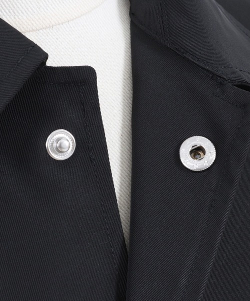 CAMBIO(カンビオ)の「mj8166-DC刺繍コーチジャケット(ブルゾン・メンズ・ブラック/ベージュ/スモークピンク・S/M/L)」の16枚目の写真