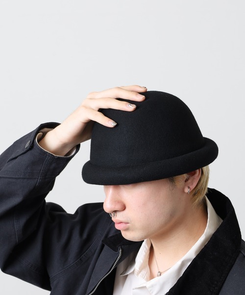 Sense of Grace（センスオブグレース）の「HEMI WATCH ZAC ロールワッチ風 フェルトハット（ハット・メンズ・ベージュ/ブラウン/ブラック/グリーン/ワイン/グレー/チャコールグレー・FREE）」の19枚目の写真