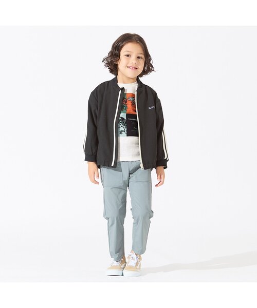 BREEZE（ブリーズ）の「カラフルボックスダイナソーTシャツ（Tシャツ/カットソー・キッズ・ブラック/オフホワイト・110/140/120/150/90/130/100）」の6枚目の写真