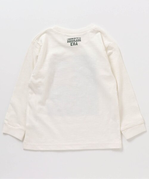 BREEZE（ブリーズ）の「カラフルボックスダイナソーTシャツ（Tシャツ/カットソー・キッズ・ブラック/オフホワイト・110/140/120/150/90/130/100）」の11枚目の写真