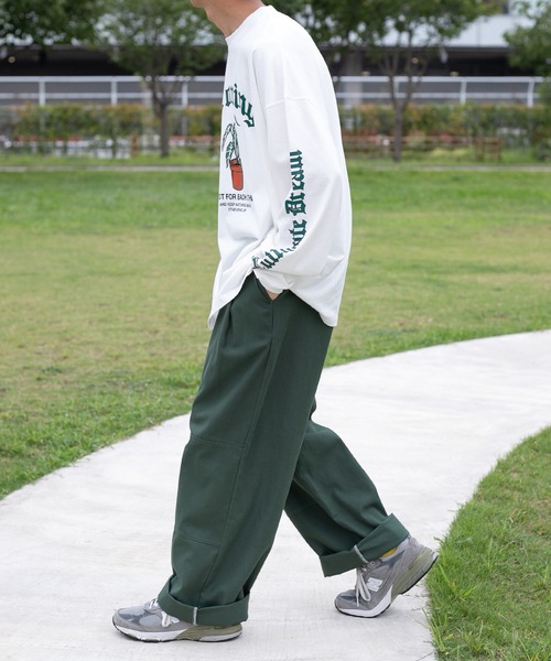 kutir（クティール）の「袖プリントロゴロンT（Tシャツ/カットソー・メンズ・オフホワイト/レッド/ブラック・MEDIUM/LARGE）」の17枚目の写真