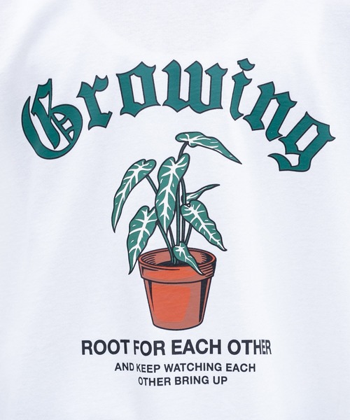 kutir（クティール）の「袖プリントロゴロンT（Tシャツ/カットソー・メンズ・オフホワイト/レッド/ブラック・MEDIUM/LARGE）」の22枚目の写真