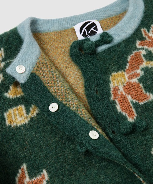 YanYan（ヤンヤン）の「OVERSIZED LAZA WINTER JACKET (BROWN TIE