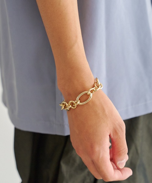 CPCM(シーピーシーエム)の「アソートチェーンブレスット(ブレスレット・メンズ・ゴールド/ブラック系その他/ゴールド系その他/シルバー/シルバー系その他2/シルバー系その他7/ゴールド系その他2/ゴールド系その他7・FREE)」の17枚目の写真