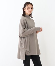 SHOO・LA・RUE | 【USAコットン】ハイネックチュニック(チュニック)