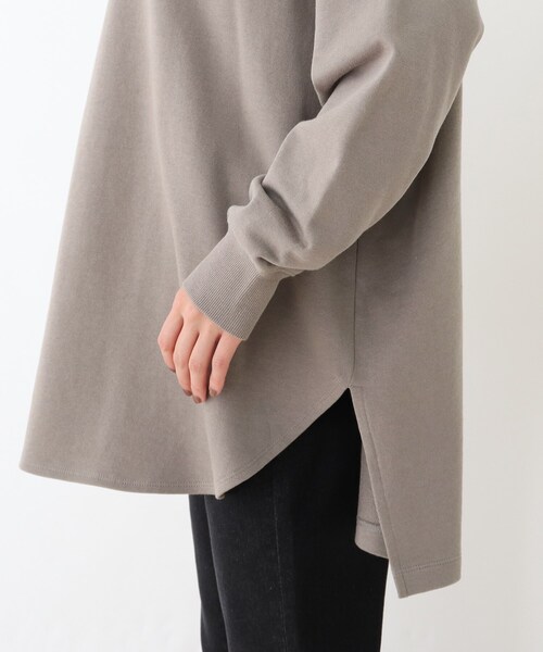 SHOO・LA・RUE(シューラルー)の「◆【USAコットン】ハイネックチュニック(チュニック・レディース・グリーン/オフホワイト/ダークブラウン/サンドベージュ・00)」の10枚目の写真