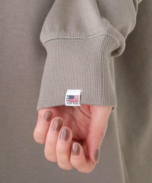 SHOO・LA・RUE(シューラルー)の「◆【USAコットン】ハイネックチュニック(チュニック・レディース・グリーン/オフホワイト/ダークブラウン/サンドベージュ・00)」の7枚目の写真