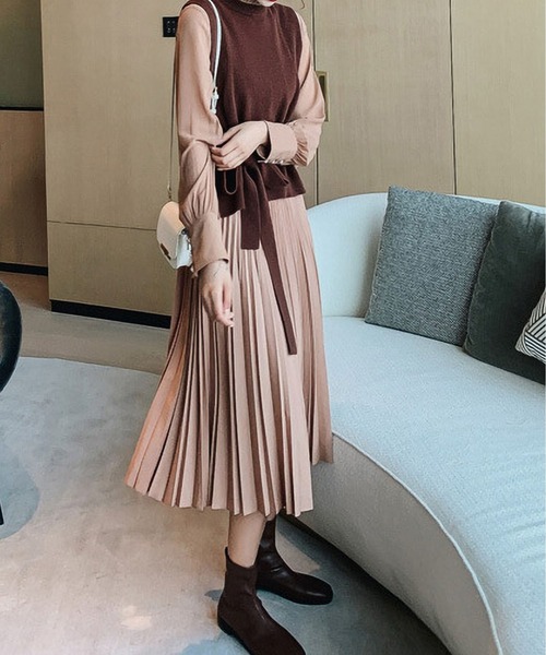 セール ツーピースニット ワンピース ワンピース Maison De Therese メゾン ド テレーズ のファッション通販 Zozotown