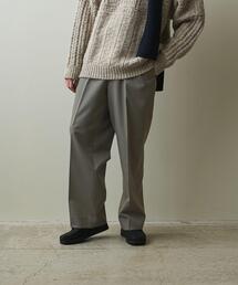 Steven Alan | ＜Steven Alan＞ LT VIN LOG NOPLEATED TROUSERS/パンツ(スラックス)