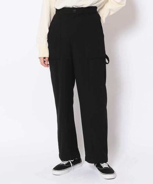 DROIT BELLO（ドロイトベロ）の「DROIT BELLO（ドロイトベロ）ワークディティールパンツ（その他パンツ・レディース・ブラック/ブルー・FREE）」の4枚目の写真