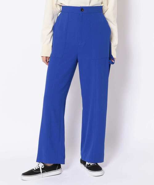 DROIT BELLO（ドロイトベロ）の「DROIT BELLO（ドロイトベロ）ワークディティールパンツ（その他パンツ・レディース・ブラック/ブルー・FREE）」の3枚目の写真