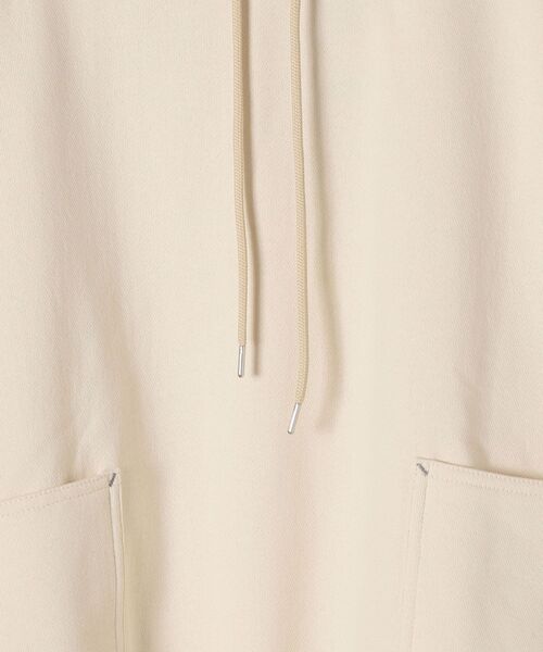 SMITH'S(スミス)の「SMITH'S AMERICAN:〈ウォッシャブル〉2ポケット ビッグ フーディー(パーカー・レディース・ナチュラル/ライトグレー・ONE SIZE)」の5枚目の写真