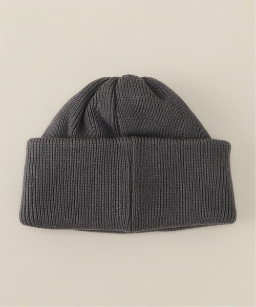 crepuscule（クレプスキュール）の「【CREPUSCULE / クレプスキュール】 WATCH CAP（ニットキャップ/ビーニー・メンズ・チャコールグレー/ブラック/ベージュ・FREE）」の6枚目の写真