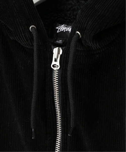 STUSSY(ステューシー)の「【STUSSY / ステューシー】CORD WORK JACKET(ブルゾン・メンズ・ブラック・MEDIUM)」の2枚目の写真