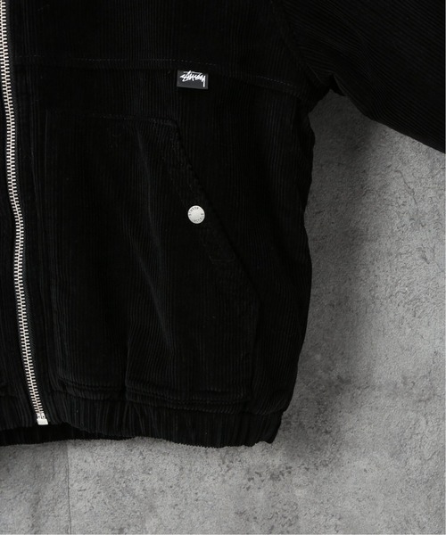 STUSSY(ステューシー)の「【STUSSY / ステューシー】CORD WORK JACKET(ブルゾン・メンズ・ブラック・MEDIUM)」の3枚目の写真