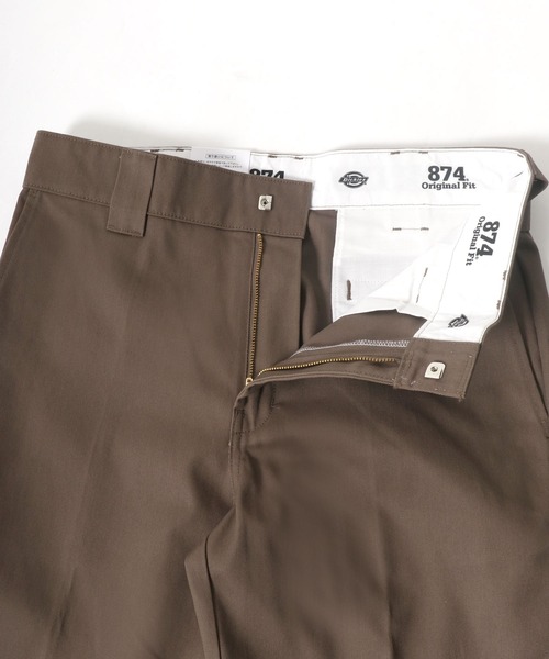 Dickies（ディッキーズ）の「Dickies/ディッキーズ THE ORIGINAL 874 ワイド チノパンツ/ワイドパンツ/ワークパンツ（チノパンツ・メンズ・モスグリーン/ライトブラウン/サンドベージュ/ブラック・32inch/30inch/28inch/34inch/36inch）」の11枚目の写真