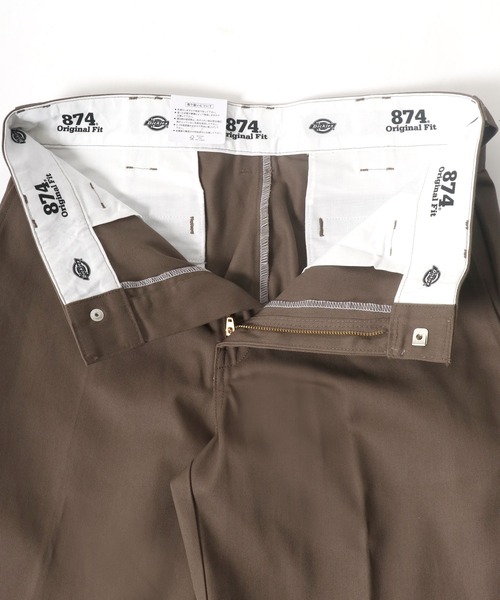 Dickies（ディッキーズ）の「Dickies/ディッキーズ THE ORIGINAL 874 ワイド チノパンツ/ワイドパンツ/ワークパンツ（チノパンツ・メンズ・モスグリーン/ライトブラウン/サンドベージュ/ブラック・32inch/30inch/28inch/34inch/36inch）」の21枚目の写真