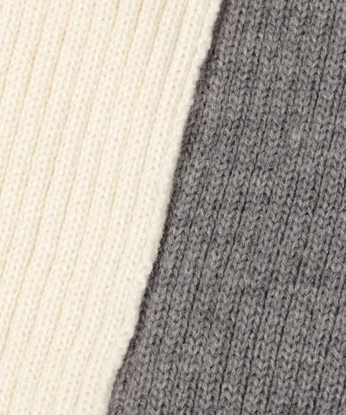 LAKOLE(ラコレ)の「【UNISEX】リブニットマフラー / 955984(マフラー・レディース・ベージュ/グレー/オフホワイト/オレンジ/グリーン/ダークブルー・FREE)」の12枚目の写真