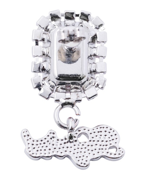 X-girl(エックスガール)の「BIJOU EARRINGS(ピアス(両耳用)・レディース・ブラック/ピンク/ライトグリーン・ONE SIZE)」の6枚目の写真