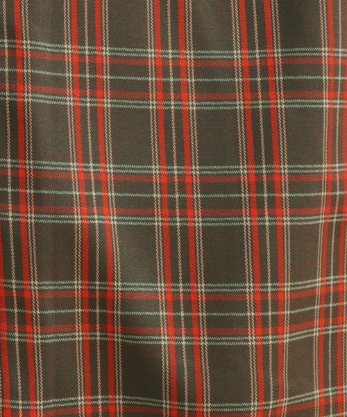 AULI（アウリィ）の「【低身長向けサイズ】チェックセミワイドパンツ（スラックス・レディース・イエロー/オレンジ/グリーン・S/XS/XXS）」の22枚目の写真