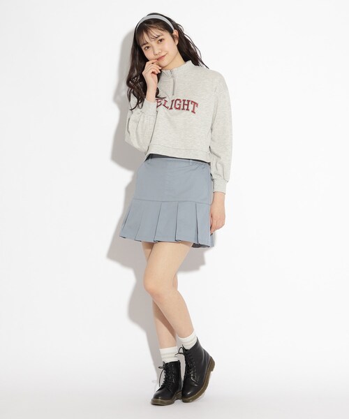 プリーツプリーズ × テリー・ジョンスン プリント プリーツ ミニ スカート プリーツプリーズ × テリー・ジョンスン プリント プリーツ ミニ