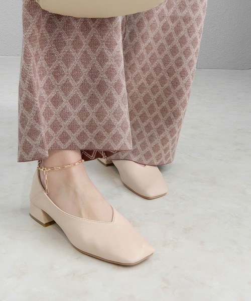 alala(アララ)の「アンクレットパンプス(パンプス・レディース・アイボリー/ブラック/シルバー/ゴールド/グリーン・LL/S/M/L)」の15枚目の写真