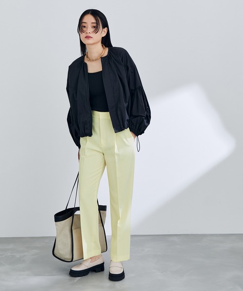 ADAM ET ROPE'（アダムエロペ）の「【晴雨兼用】ラグソールローファー（ローファー・レディース・ブラック/キナリ・23.5cm/24.5cm/23.0cm/24.0cm）」の5枚目の写真