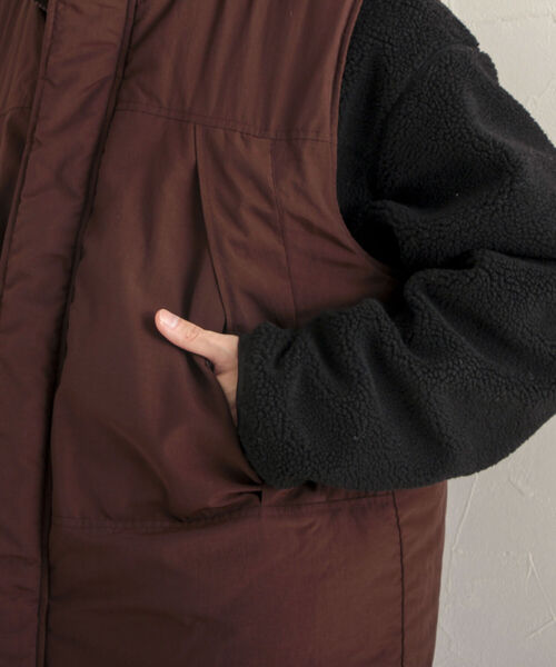 GLOSTER(グロスター)の「【GLOSTER/グロスター】モンスターベスト(ダウンベスト・メンズ・ブラック/ダークブラウン/グレー・MEDIUM/LARGE)」の16枚目の写真