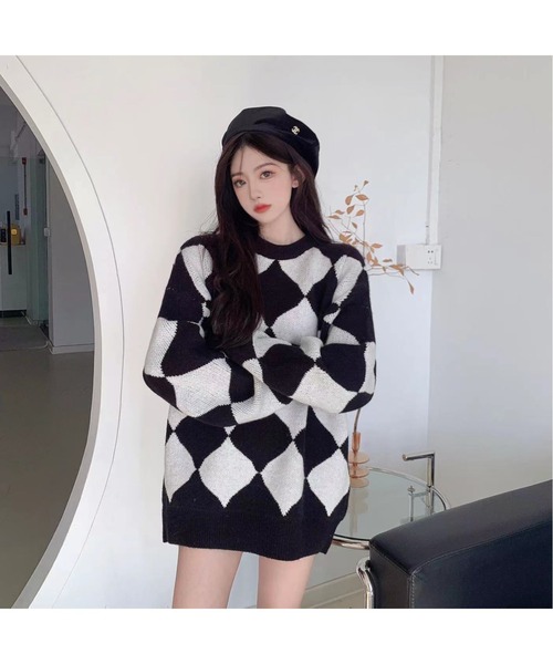 ADEAM アディアム Asagao Knit Top ニット S ブラック アディアム Ashlee Knit Top 43940 ニット XS ブラウン | 中古